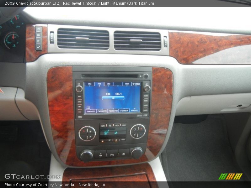 Red Jewel Tintcoat / Light Titanium/Dark Titanium 2009 Chevrolet Suburban LTZ