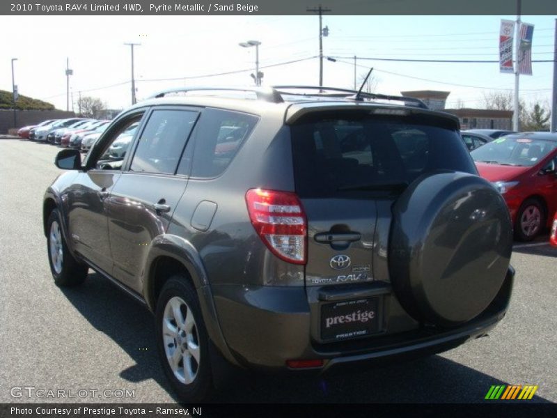Pyrite Metallic / Sand Beige 2010 Toyota RAV4 Limited 4WD