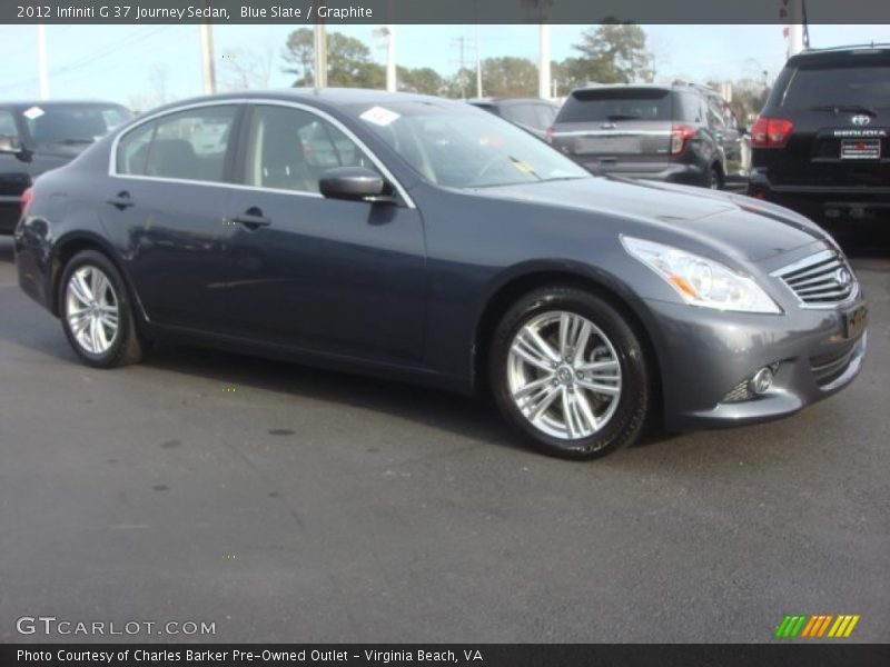 Blue Slate / Graphite 2012 Infiniti G 37 Journey Sedan