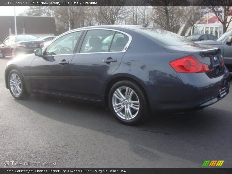 Blue Slate / Graphite 2012 Infiniti G 37 Journey Sedan