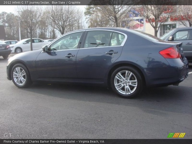 Blue Slate / Graphite 2012 Infiniti G 37 Journey Sedan