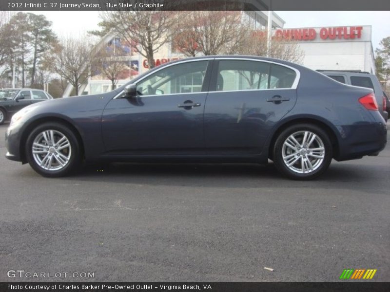 Blue Slate / Graphite 2012 Infiniti G 37 Journey Sedan
