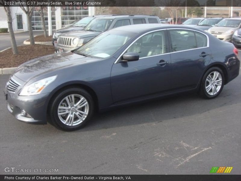 Blue Slate / Graphite 2012 Infiniti G 37 Journey Sedan