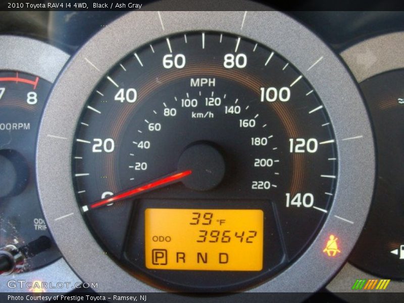 Black / Ash Gray 2010 Toyota RAV4 I4 4WD