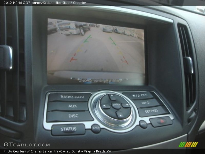 Blue Slate / Graphite 2012 Infiniti G 37 Journey Sedan