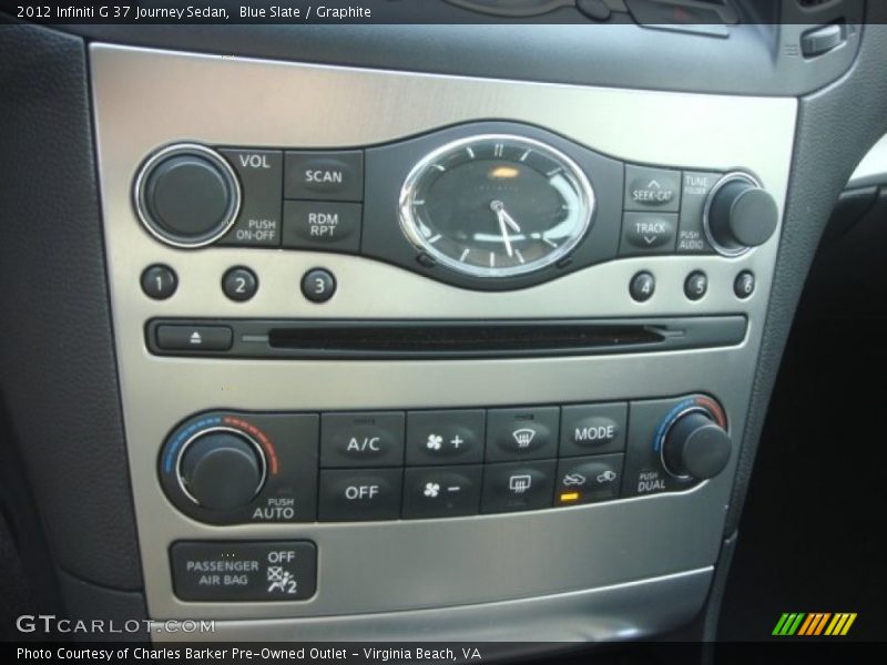 Blue Slate / Graphite 2012 Infiniti G 37 Journey Sedan