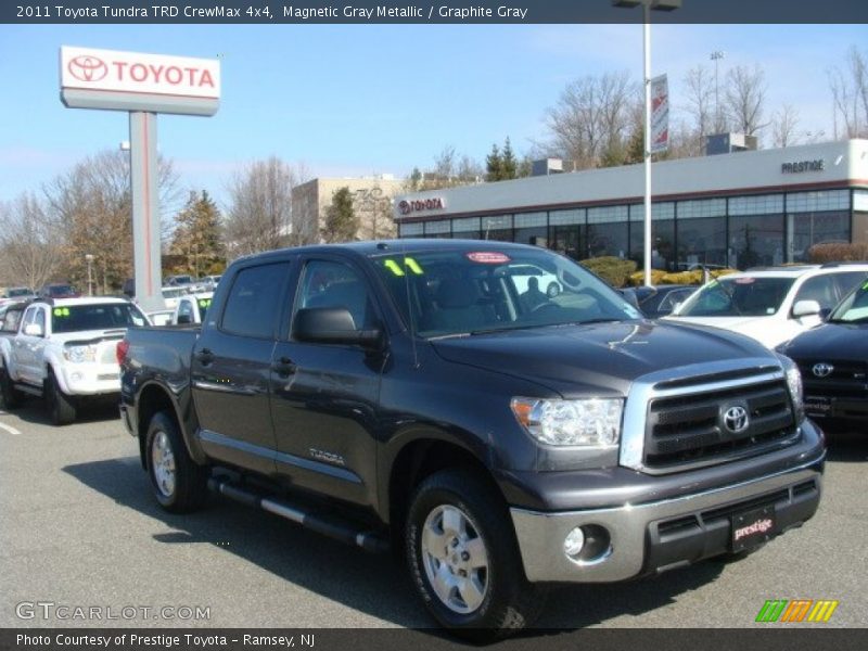 Magnetic Gray Metallic / Graphite Gray 2011 Toyota Tundra TRD CrewMax 4x4
