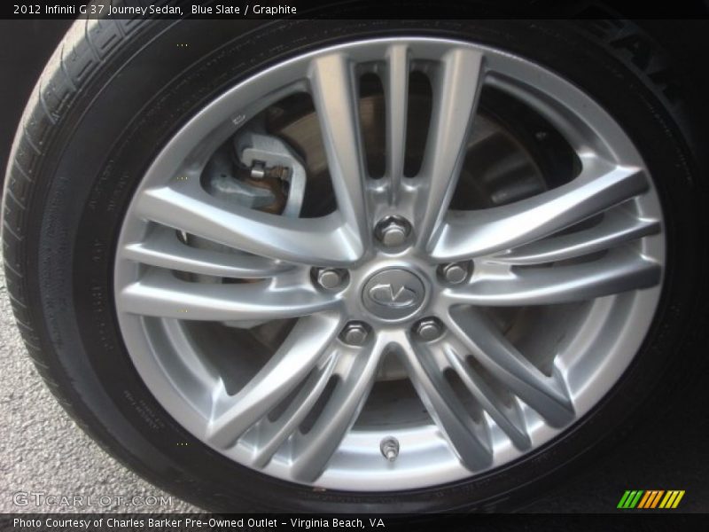 Blue Slate / Graphite 2012 Infiniti G 37 Journey Sedan