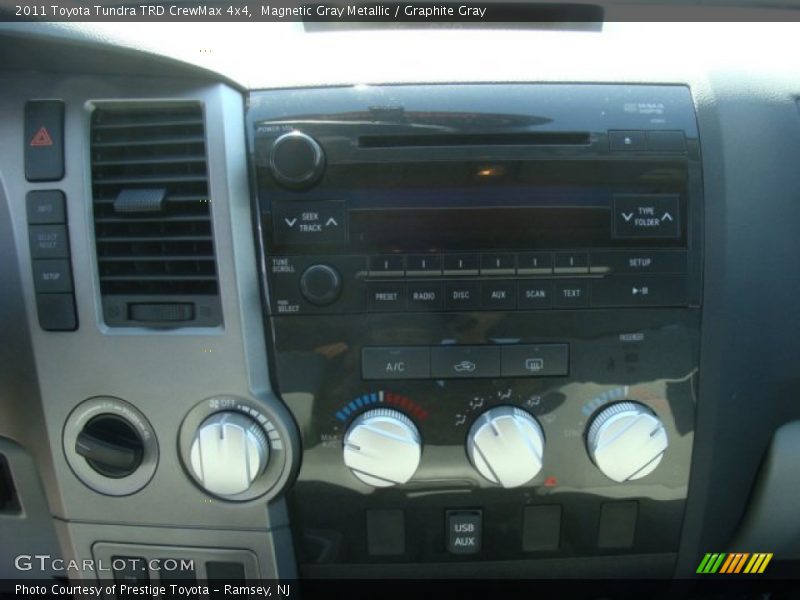 Magnetic Gray Metallic / Graphite Gray 2011 Toyota Tundra TRD CrewMax 4x4