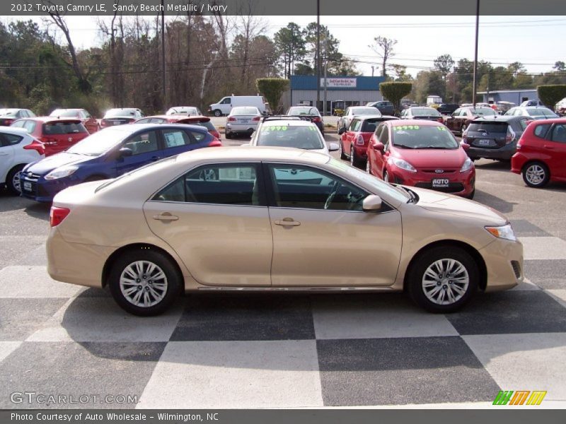 Sandy Beach Metallic / Ivory 2012 Toyota Camry LE