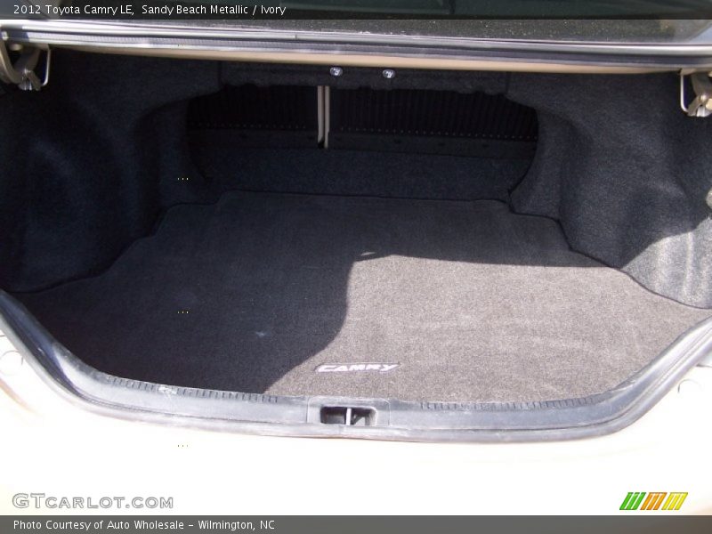 Sandy Beach Metallic / Ivory 2012 Toyota Camry LE