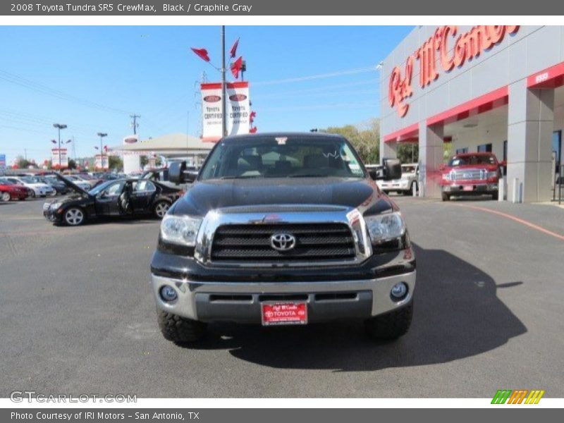 Black / Graphite Gray 2008 Toyota Tundra SR5 CrewMax