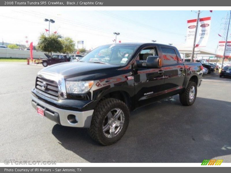 Black / Graphite Gray 2008 Toyota Tundra SR5 CrewMax