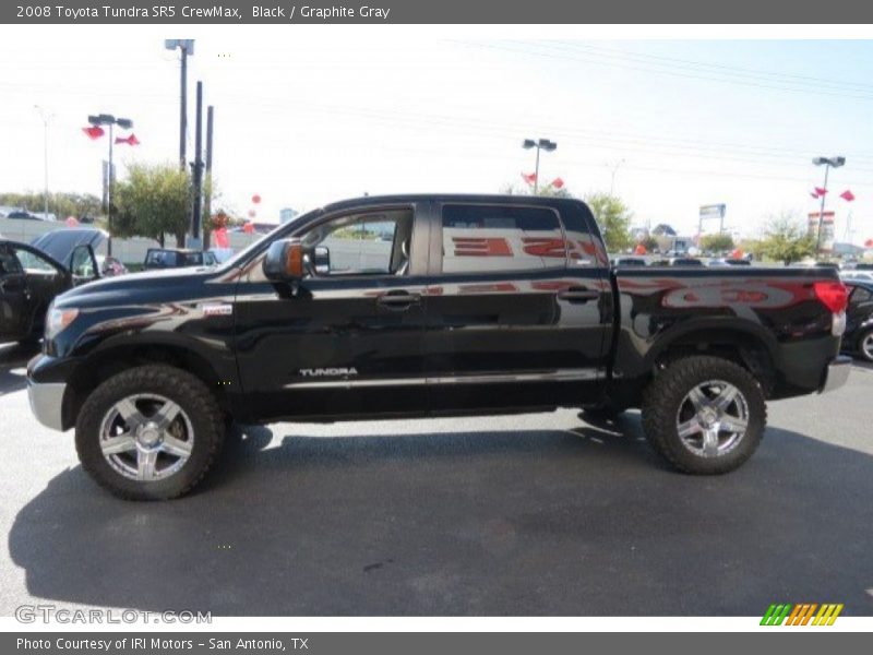 Black / Graphite Gray 2008 Toyota Tundra SR5 CrewMax