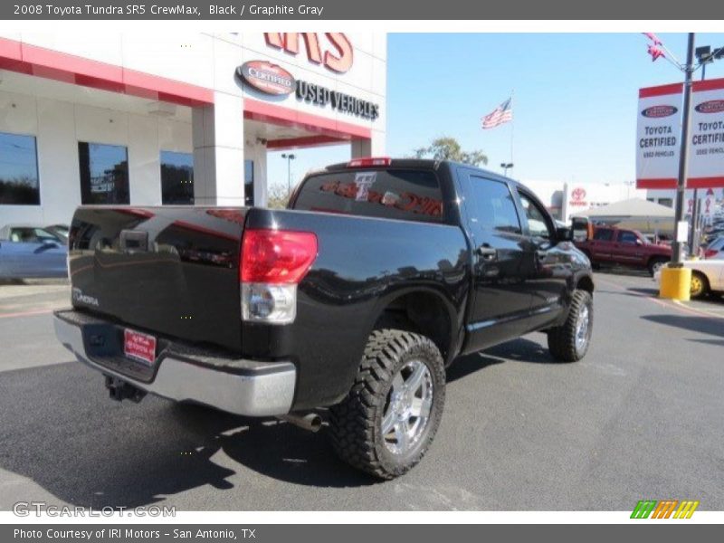 Black / Graphite Gray 2008 Toyota Tundra SR5 CrewMax