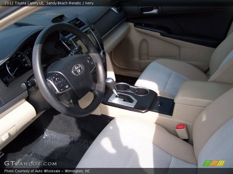 Sandy Beach Metallic / Ivory 2012 Toyota Camry LE
