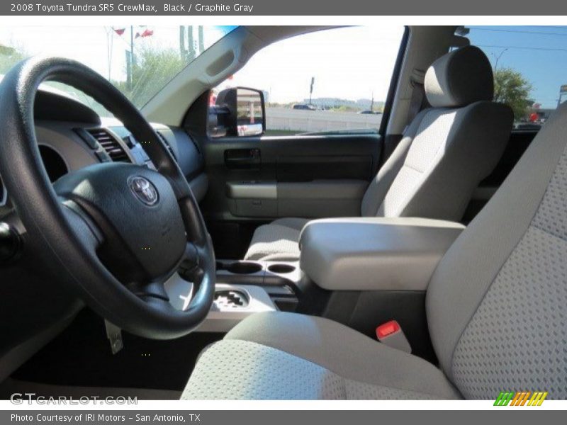 Black / Graphite Gray 2008 Toyota Tundra SR5 CrewMax