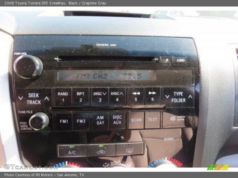 Black / Graphite Gray 2008 Toyota Tundra SR5 CrewMax
