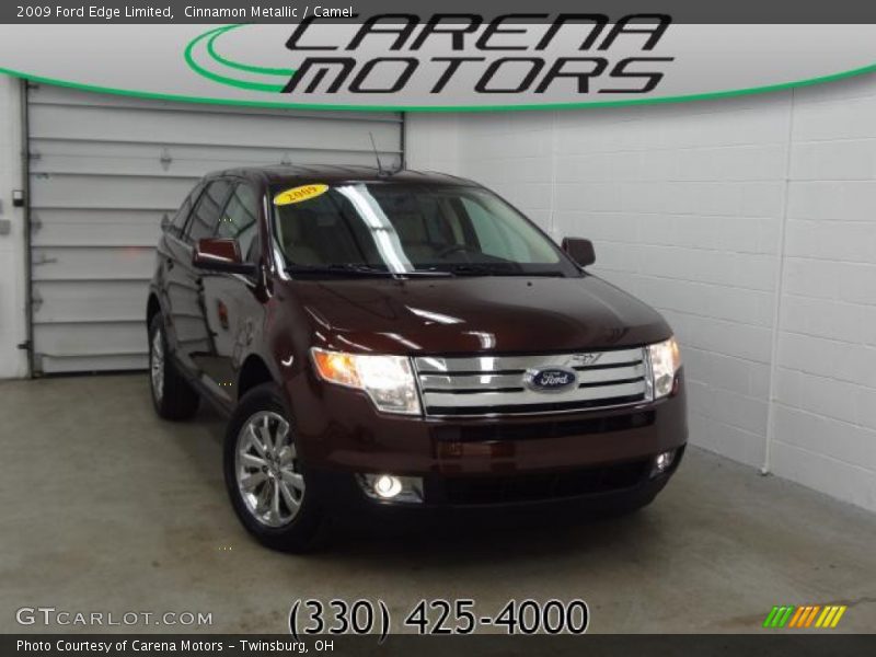 Cinnamon Metallic / Camel 2009 Ford Edge Limited