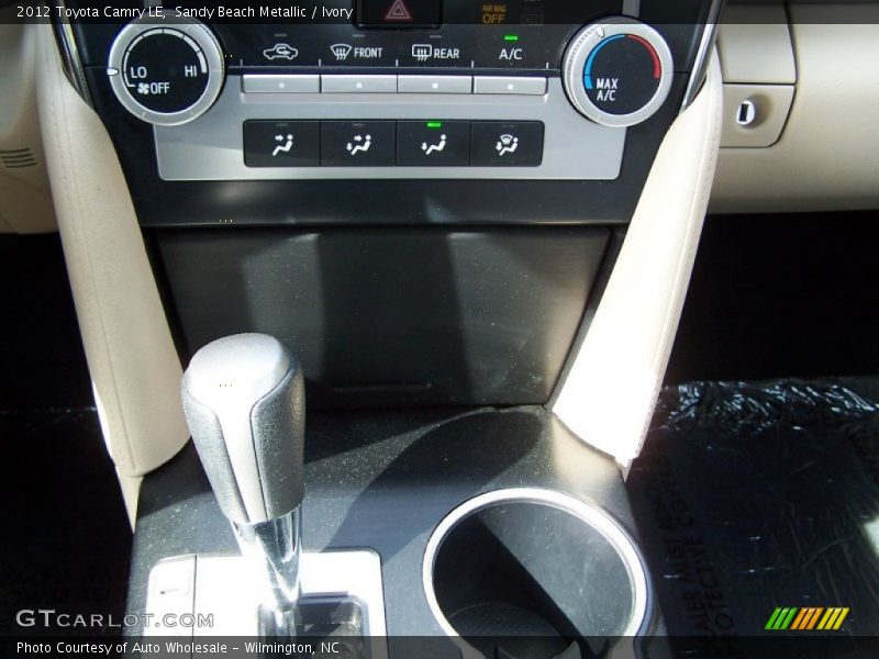 Sandy Beach Metallic / Ivory 2012 Toyota Camry LE