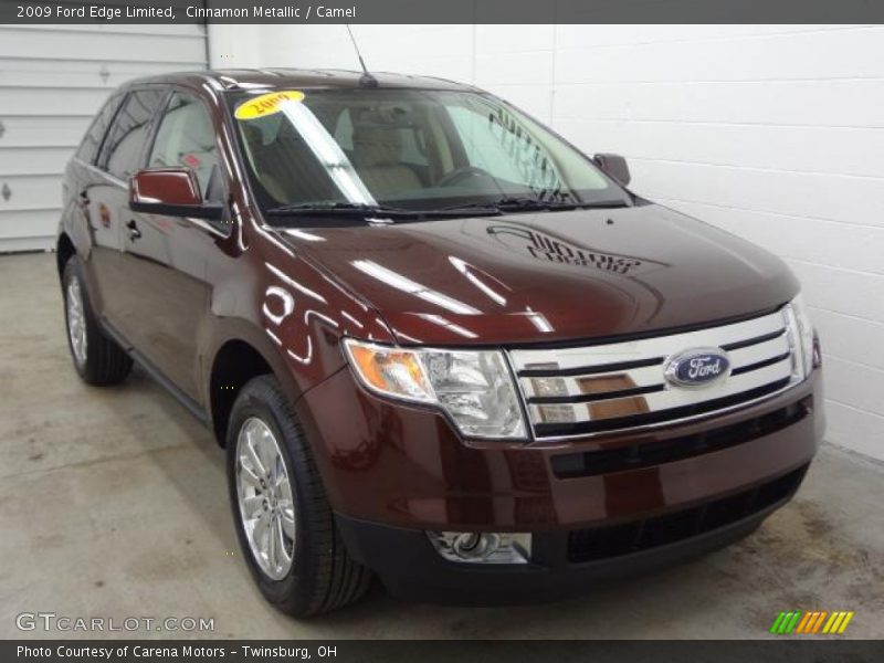 Cinnamon Metallic / Camel 2009 Ford Edge Limited