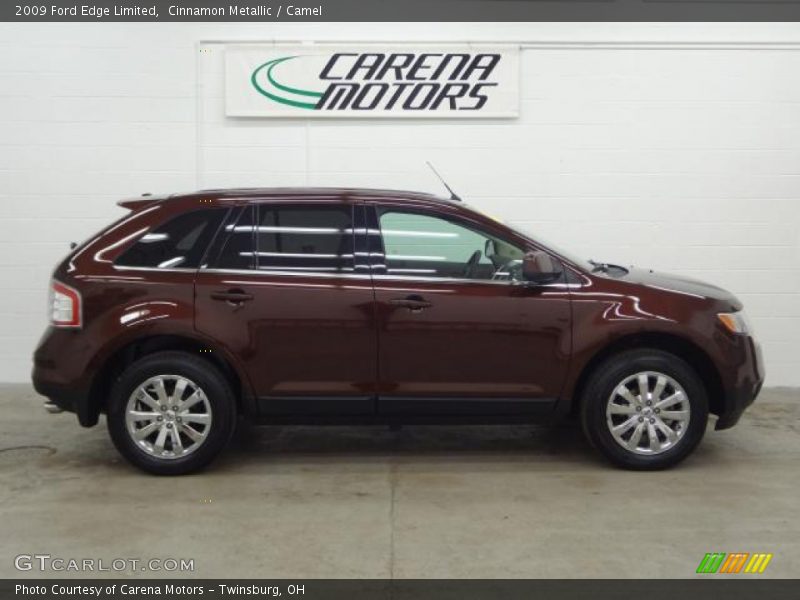 Cinnamon Metallic / Camel 2009 Ford Edge Limited