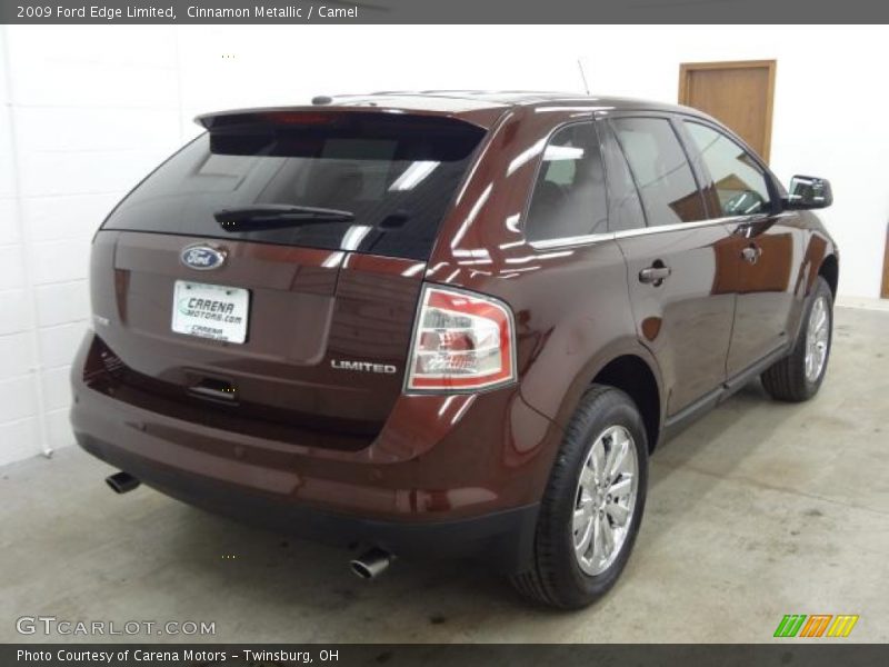 Cinnamon Metallic / Camel 2009 Ford Edge Limited