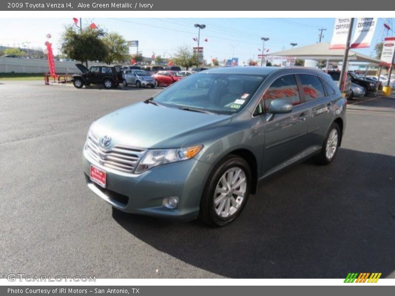 Aloe Green Metallic / Ivory 2009 Toyota Venza I4