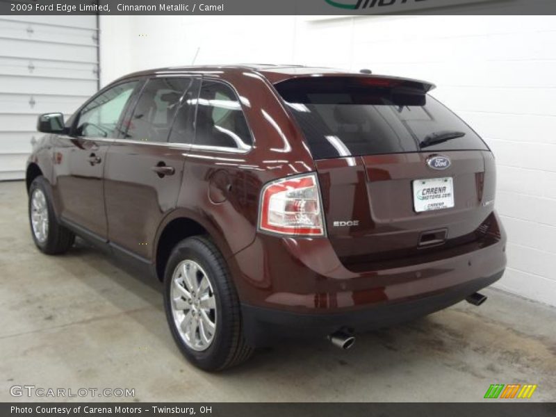 Cinnamon Metallic / Camel 2009 Ford Edge Limited