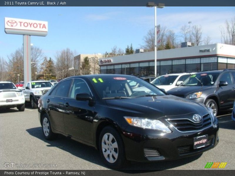 Black / Ash 2011 Toyota Camry LE