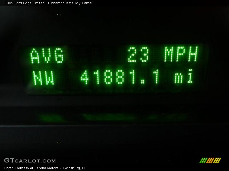 Cinnamon Metallic / Camel 2009 Ford Edge Limited