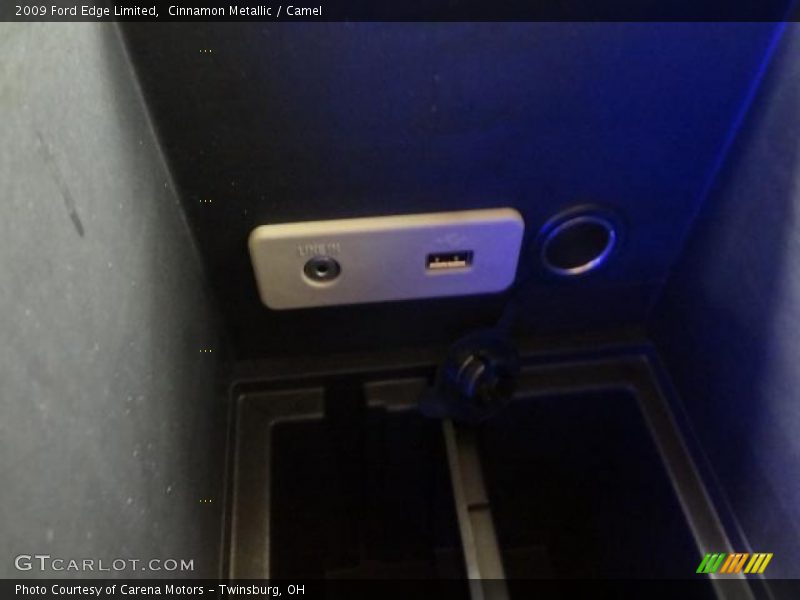 Cinnamon Metallic / Camel 2009 Ford Edge Limited