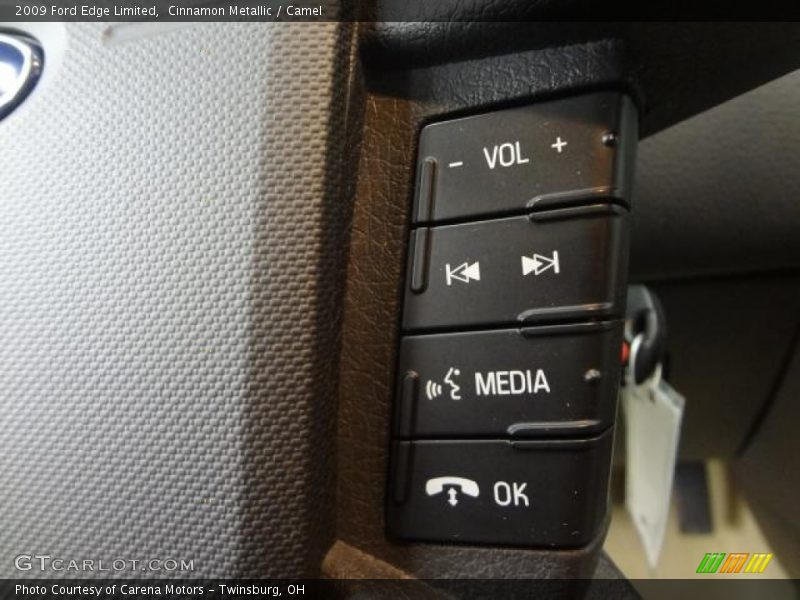 Cinnamon Metallic / Camel 2009 Ford Edge Limited