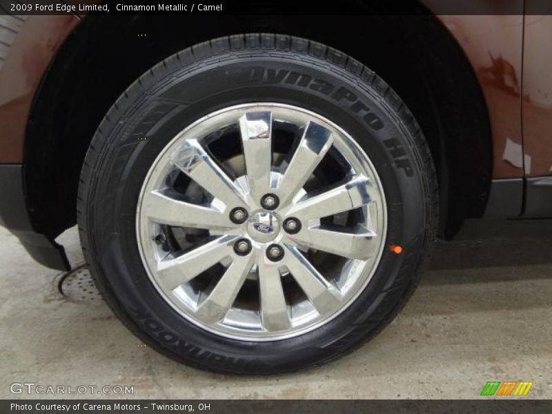 Cinnamon Metallic / Camel 2009 Ford Edge Limited