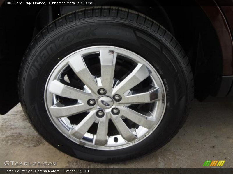 Cinnamon Metallic / Camel 2009 Ford Edge Limited