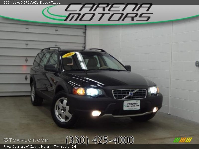 Black / Taupe 2004 Volvo XC70 AWD
