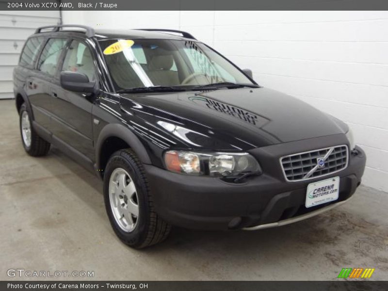 Black / Taupe 2004 Volvo XC70 AWD