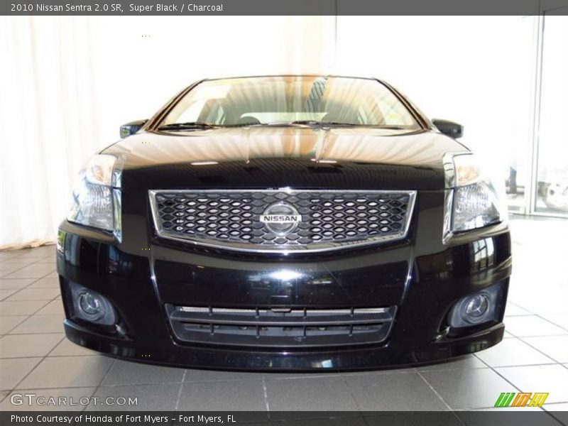 Super Black / Charcoal 2010 Nissan Sentra 2.0 SR