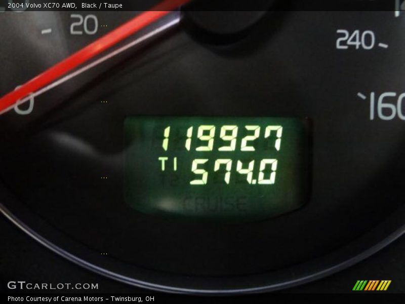 Black / Taupe 2004 Volvo XC70 AWD