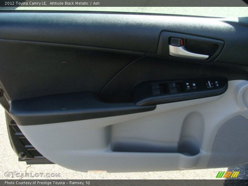 Attitude Black Metallic / Ash 2012 Toyota Camry LE