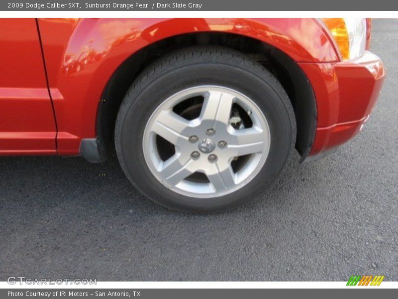 Sunburst Orange Pearl / Dark Slate Gray 2009 Dodge Caliber SXT