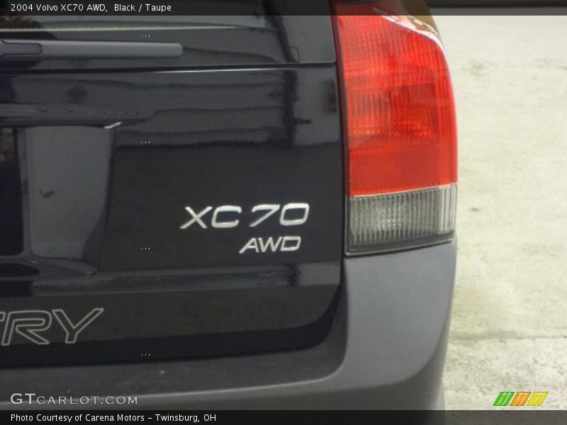 Black / Taupe 2004 Volvo XC70 AWD