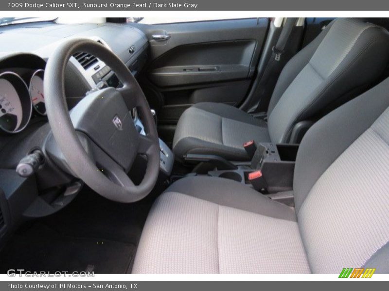 Sunburst Orange Pearl / Dark Slate Gray 2009 Dodge Caliber SXT