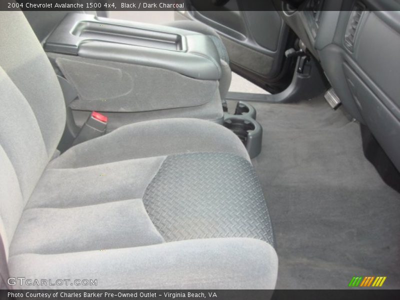 Black / Dark Charcoal 2004 Chevrolet Avalanche 1500 4x4