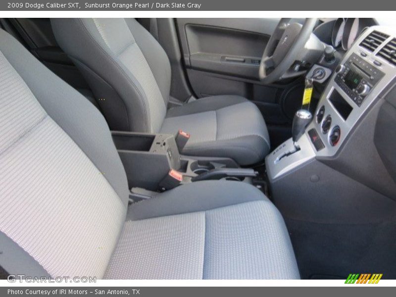 Sunburst Orange Pearl / Dark Slate Gray 2009 Dodge Caliber SXT