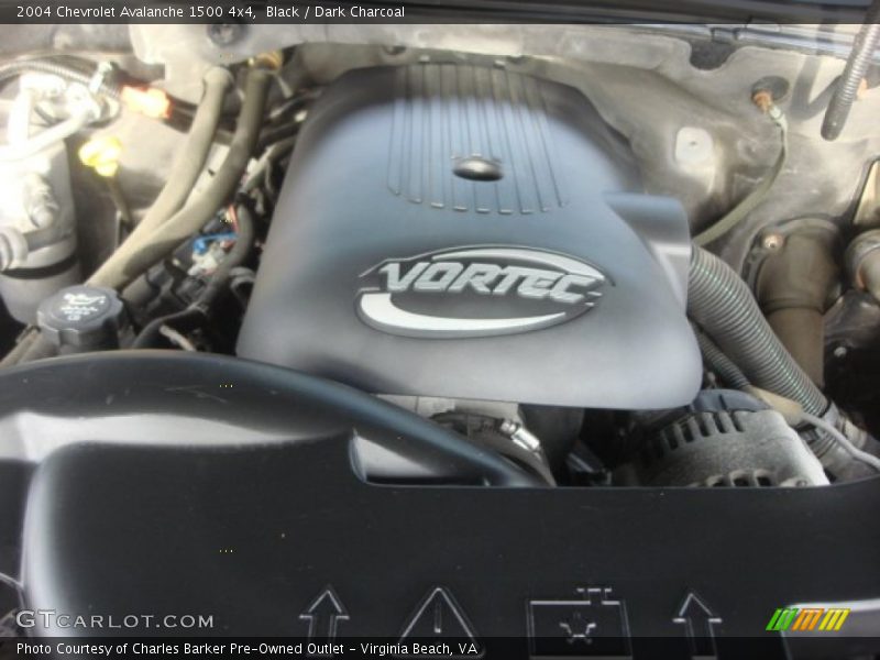 Black / Dark Charcoal 2004 Chevrolet Avalanche 1500 4x4
