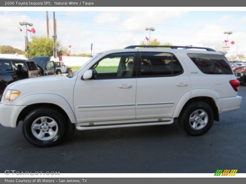 Natural White / Taupe 2006 Toyota Sequoia SR5