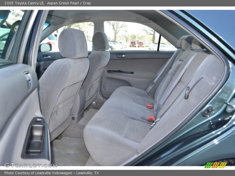 Aspen Green Pearl / Gray 2005 Toyota Camry LE