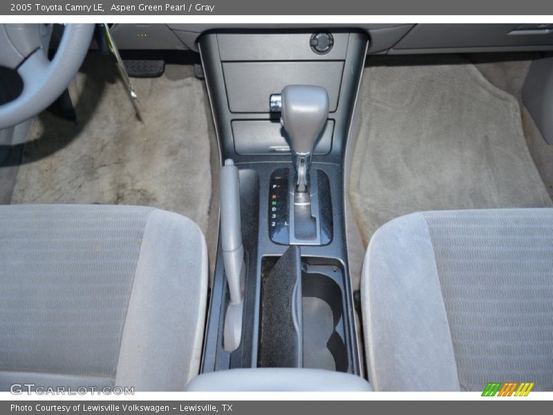 Aspen Green Pearl / Gray 2005 Toyota Camry LE