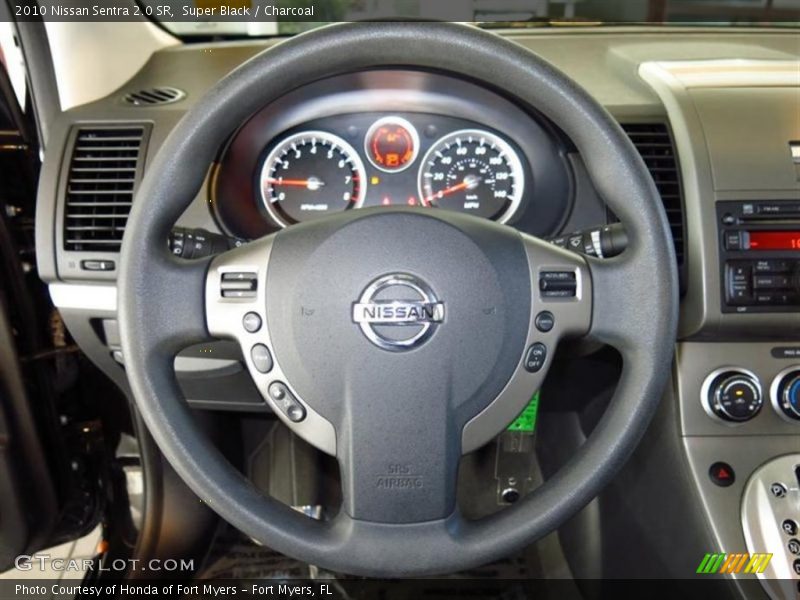 Super Black / Charcoal 2010 Nissan Sentra 2.0 SR